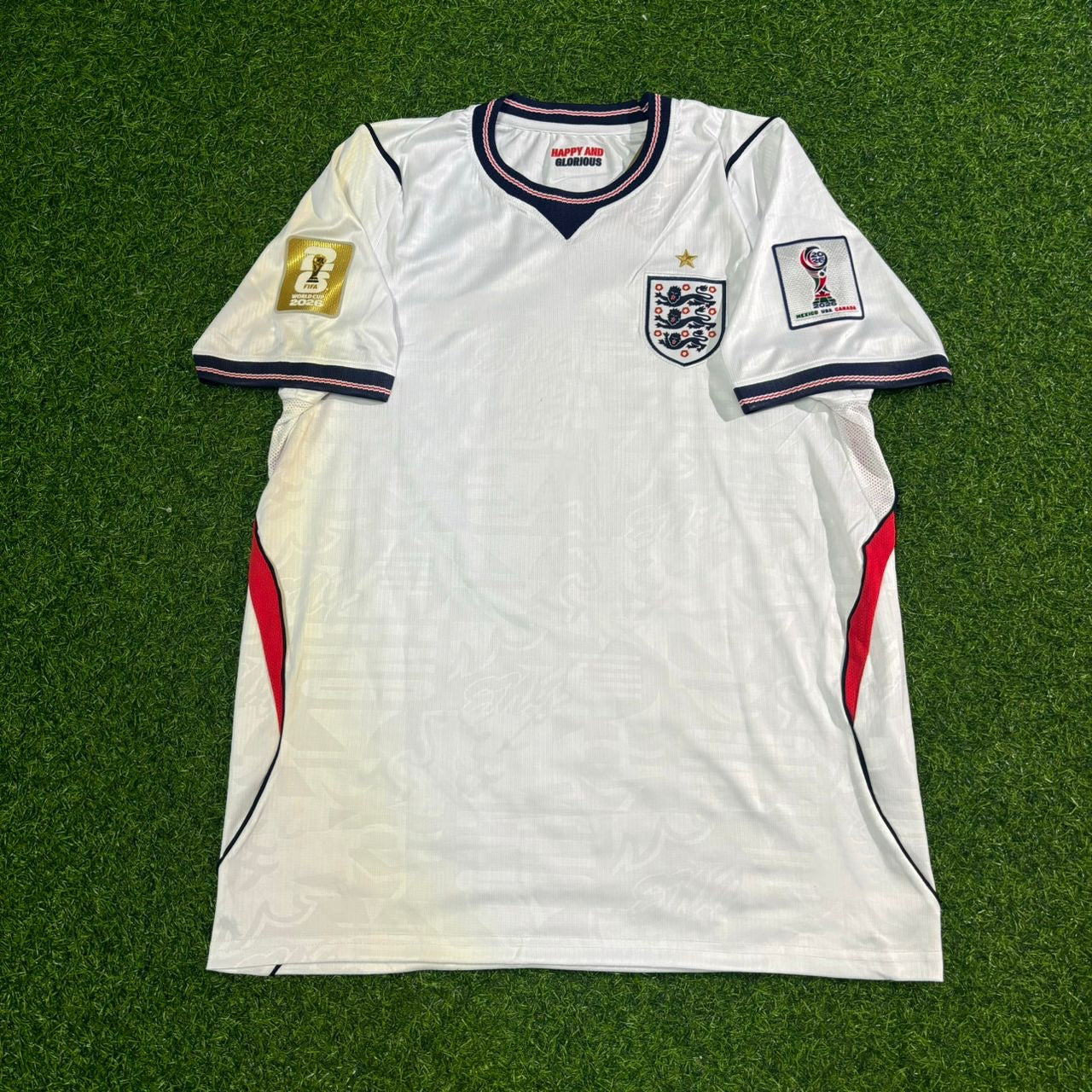 Eberechi Eze #21 England 2026 World Cup Home White Football Jersey
