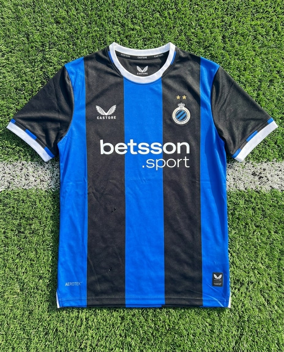 Nicolò Tresoldi Club Brugge KV 2026/2027 Home New Season Football Jersey Trikot Maillot