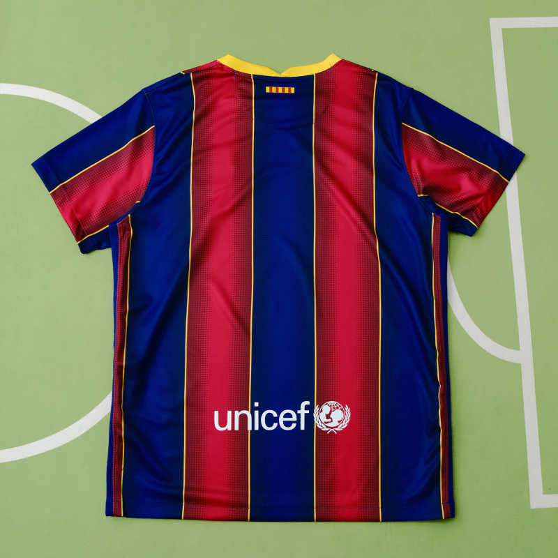 Barcelona 2020-21 Season Home Retro Jersey Trikot Soccer Shirt