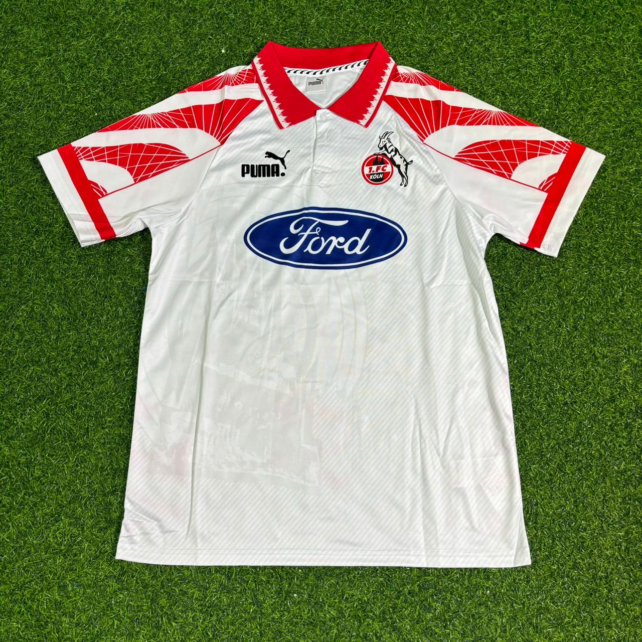1. FC Köln 1996-1997 Heim Retro Fußballtrikot
