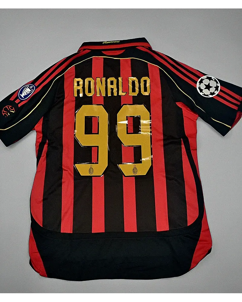 El Fenomeno Ronaldo Nazario AC Milan 2006 2007 Retro Jersey Trikot