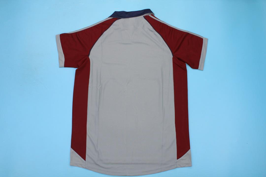 FC Bayern MĂŒnchen 1998/99 Saison Grau AuswĂ€rts Retro Trikot