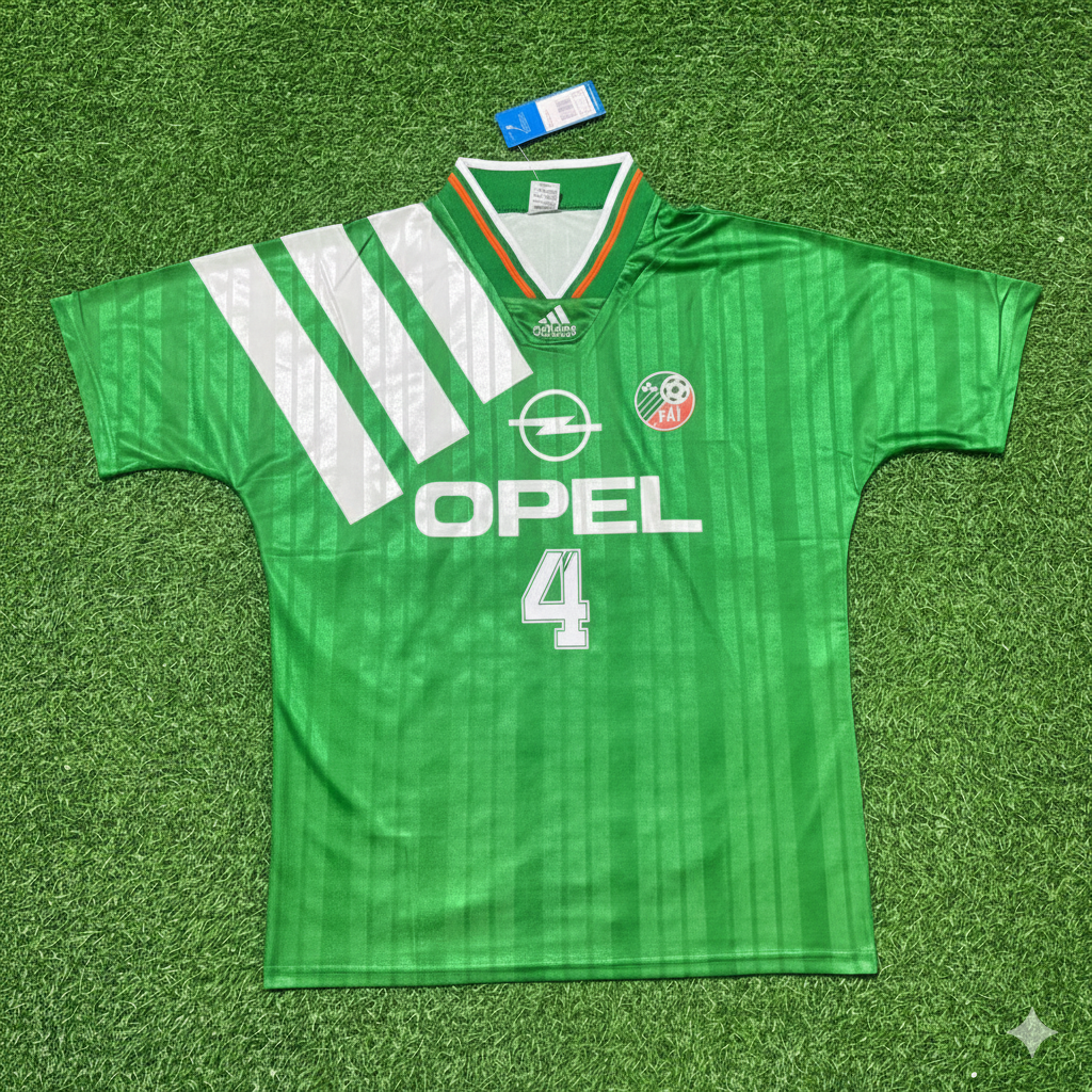 John O'Shea Ireland EIRE Retro Football Jersey