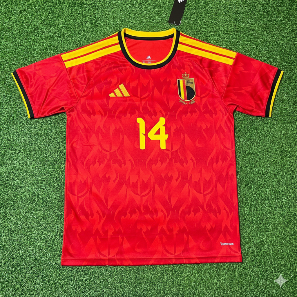 Dries Mertens Belgium National Team Football Jersey Kit