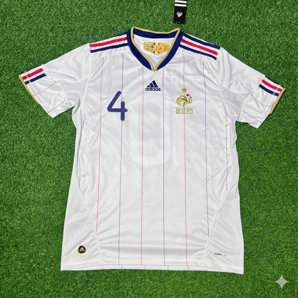 Patrick Vieira France EURO 2004 Retro Football Jersey Kit