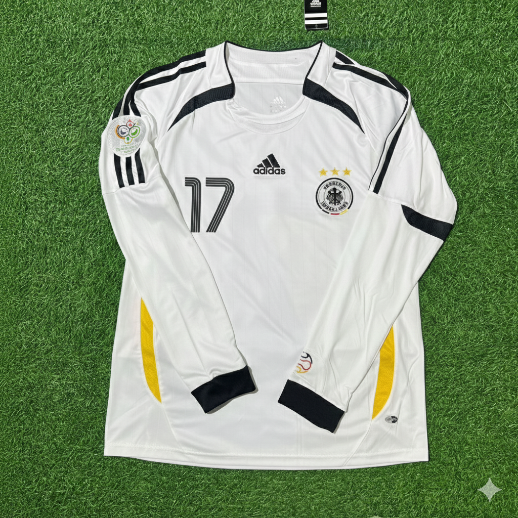 Florian Wirtz Germany World Cup Long Sleeve White Retro Football Jersey