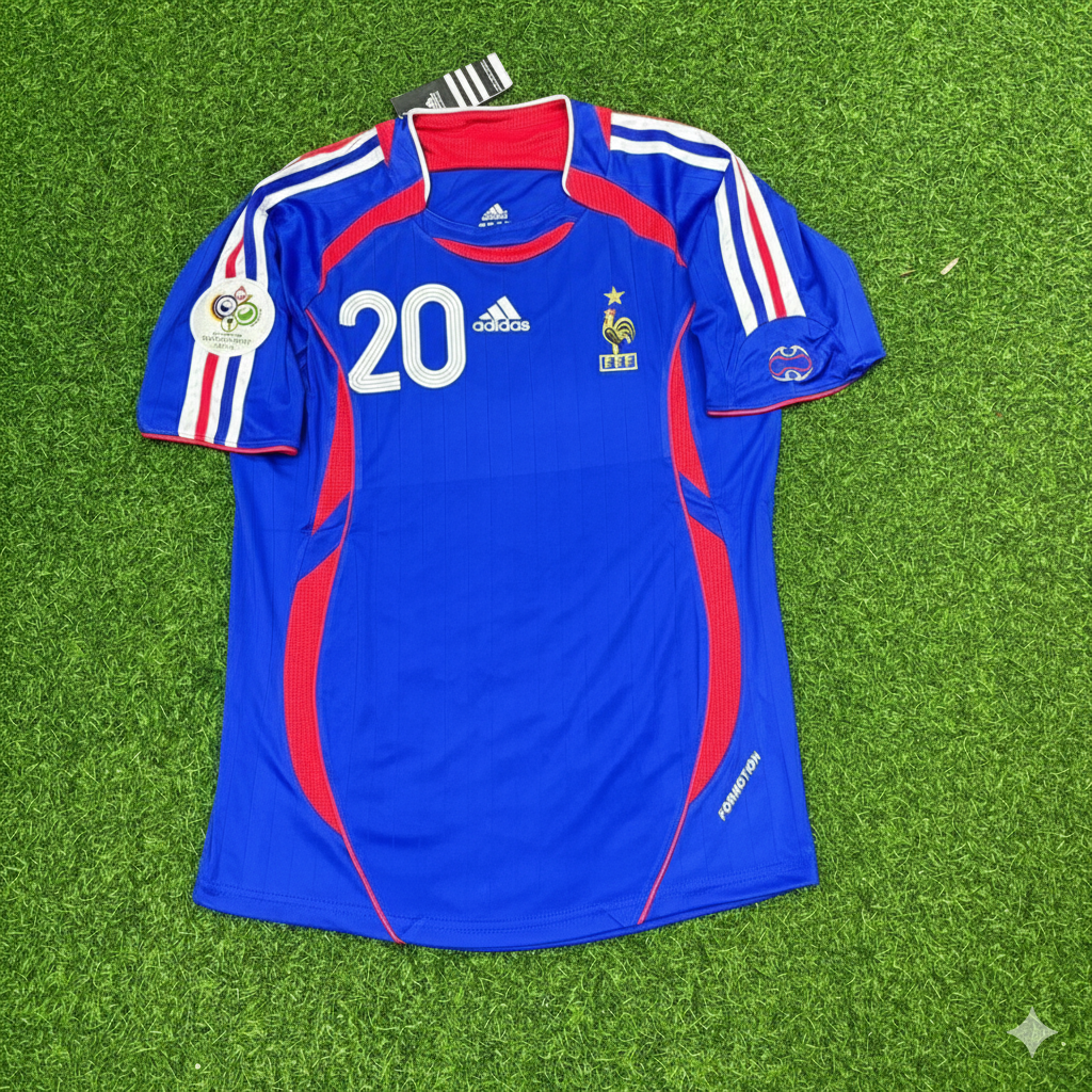 David Trezeguet France 2006 World Cup Blue Retro Kit β | Trikot | Maillot Soccer Shirt