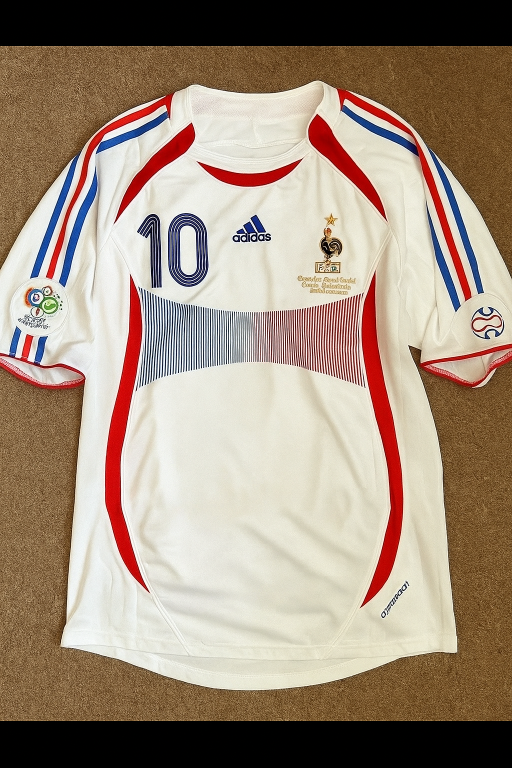 Kylian Mbappe France 2006 World Cup Final White Retro Kit – | Trikot | Maillot