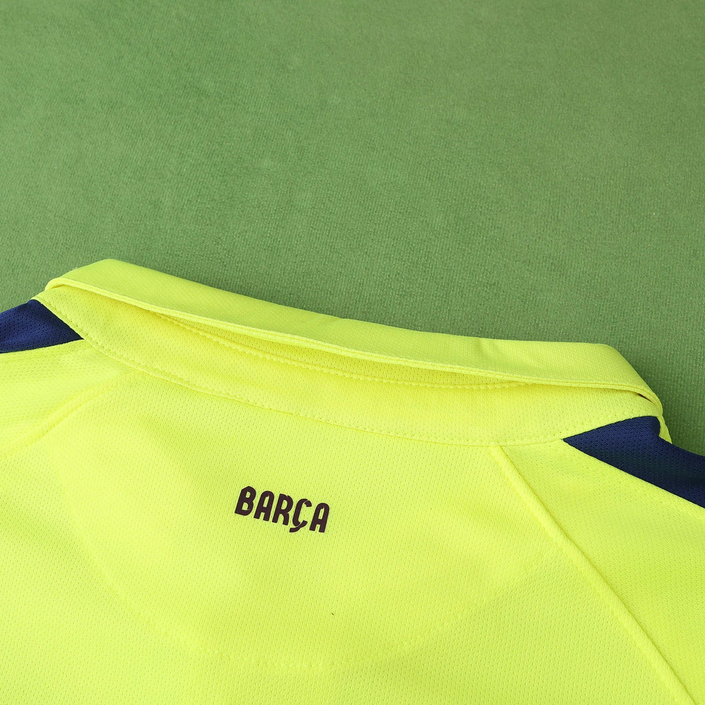 Lionel Messi Barcelona 14/15 Retro Yellow Jersey Maillot Trikot Maglia Soccer Shirt