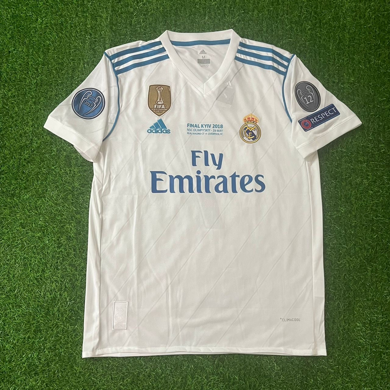 Cristiano Ronaldo 7- Madrid 2018 Final Jersey Trikot Maillot Soccer Shirt