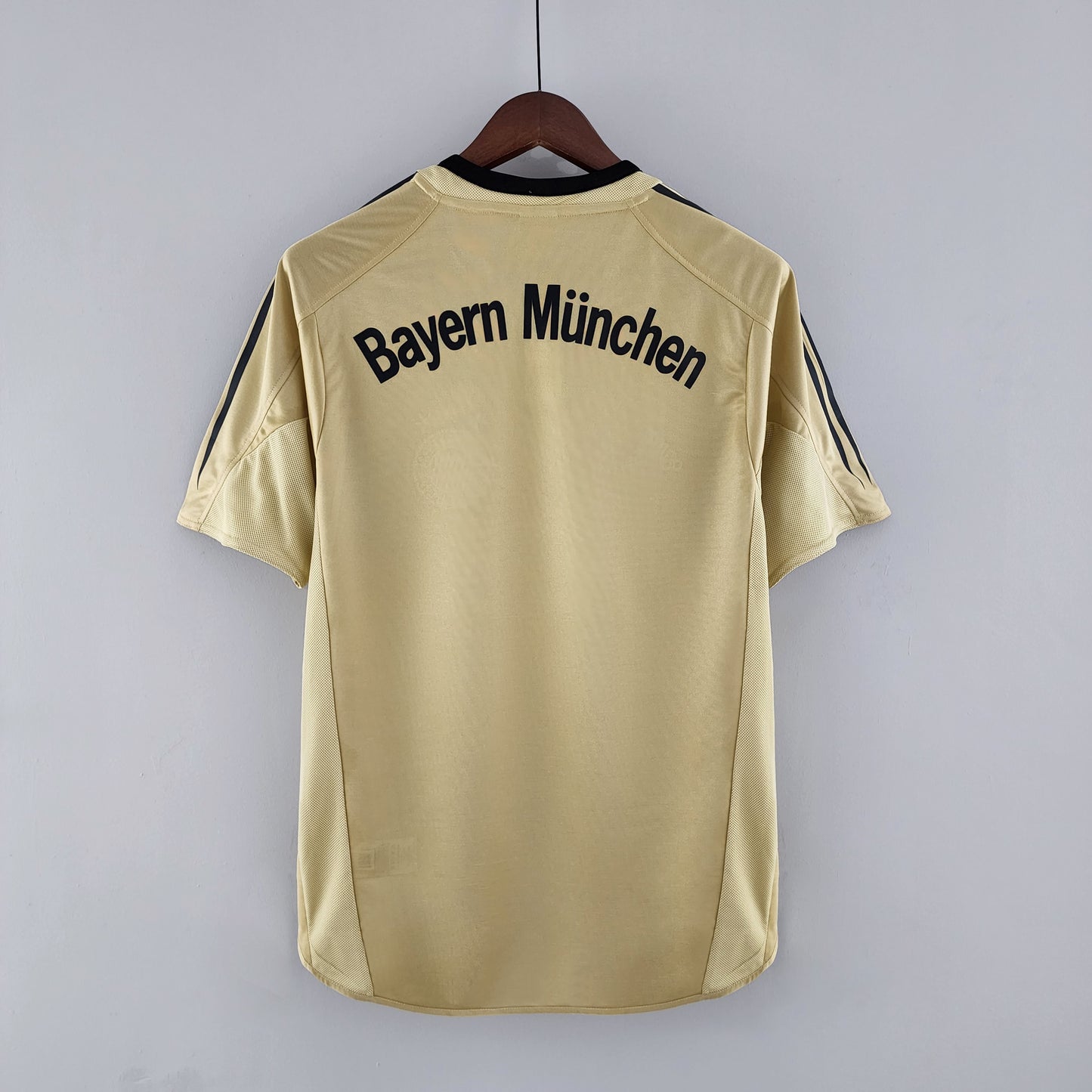 FC Bayern München 2004/05 Saison Gold Auswärts Retro Trikot