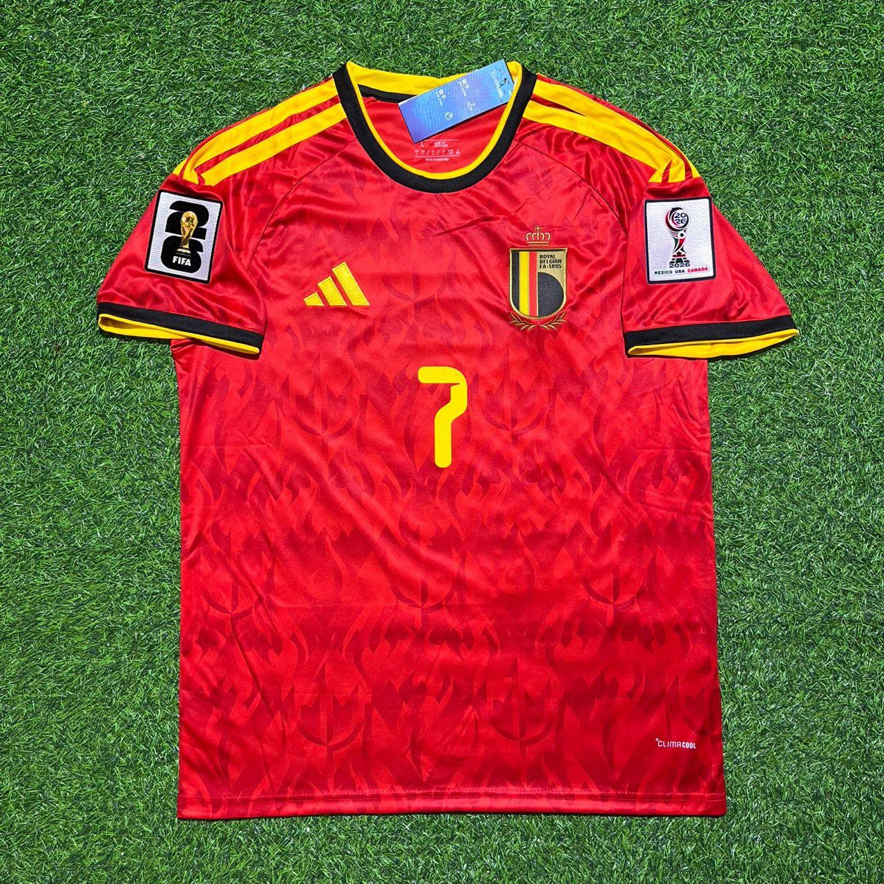 Kevin De Bruyne Belgique Belgien Belgie 2026 World Cup jersey