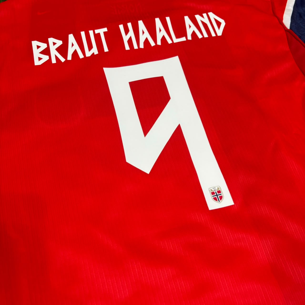 Erling Braut Haaland Norway 2026 World Cup Kids Football Jersey