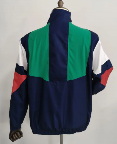 Italy 2026 World Cup Green Blue Windbreaker Jacket