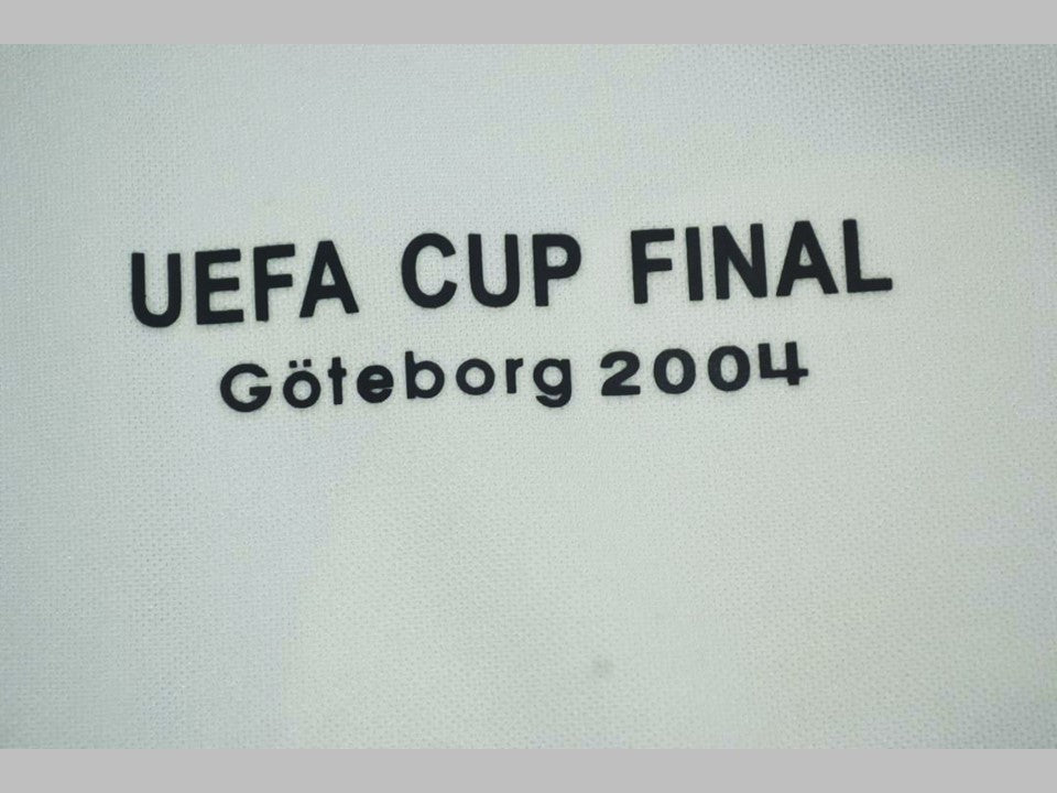 Roberto Ayala Valencia 2004 UEFA Final Retro Jersey Camiseta Soccer Shirt