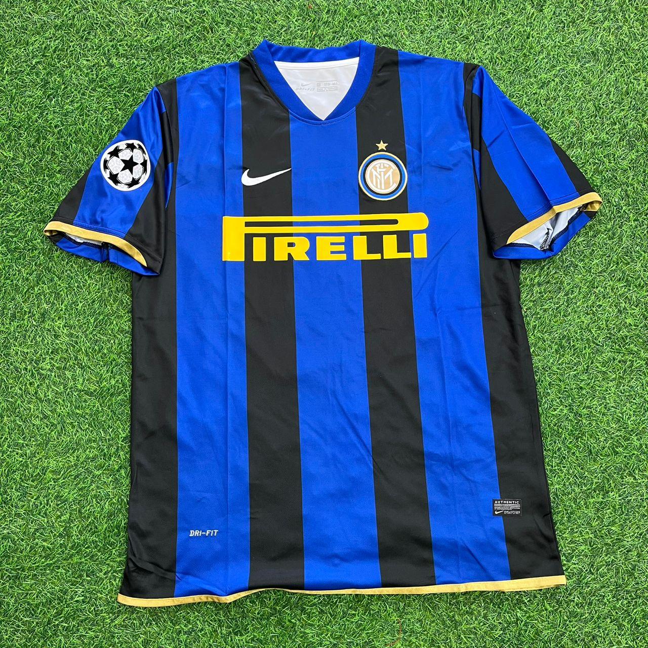 Iván Córdoba #2 Inter Milan 2008-09 Retro Football Jersey Kit