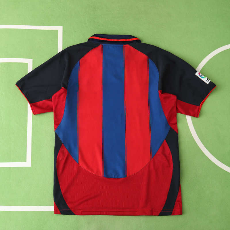Barcelona 2003-04 Season Home Retro Jersey Trikot Soccer Shirt