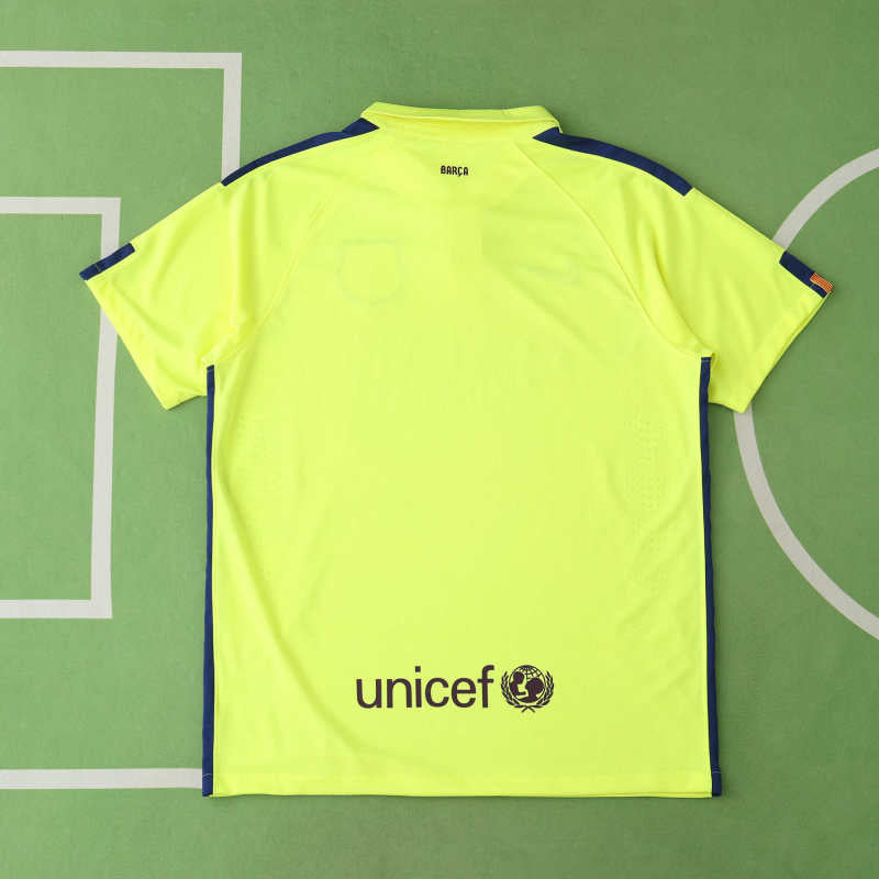 Maillot rétro extérieur du FC Barcelone, saison 2014-2015