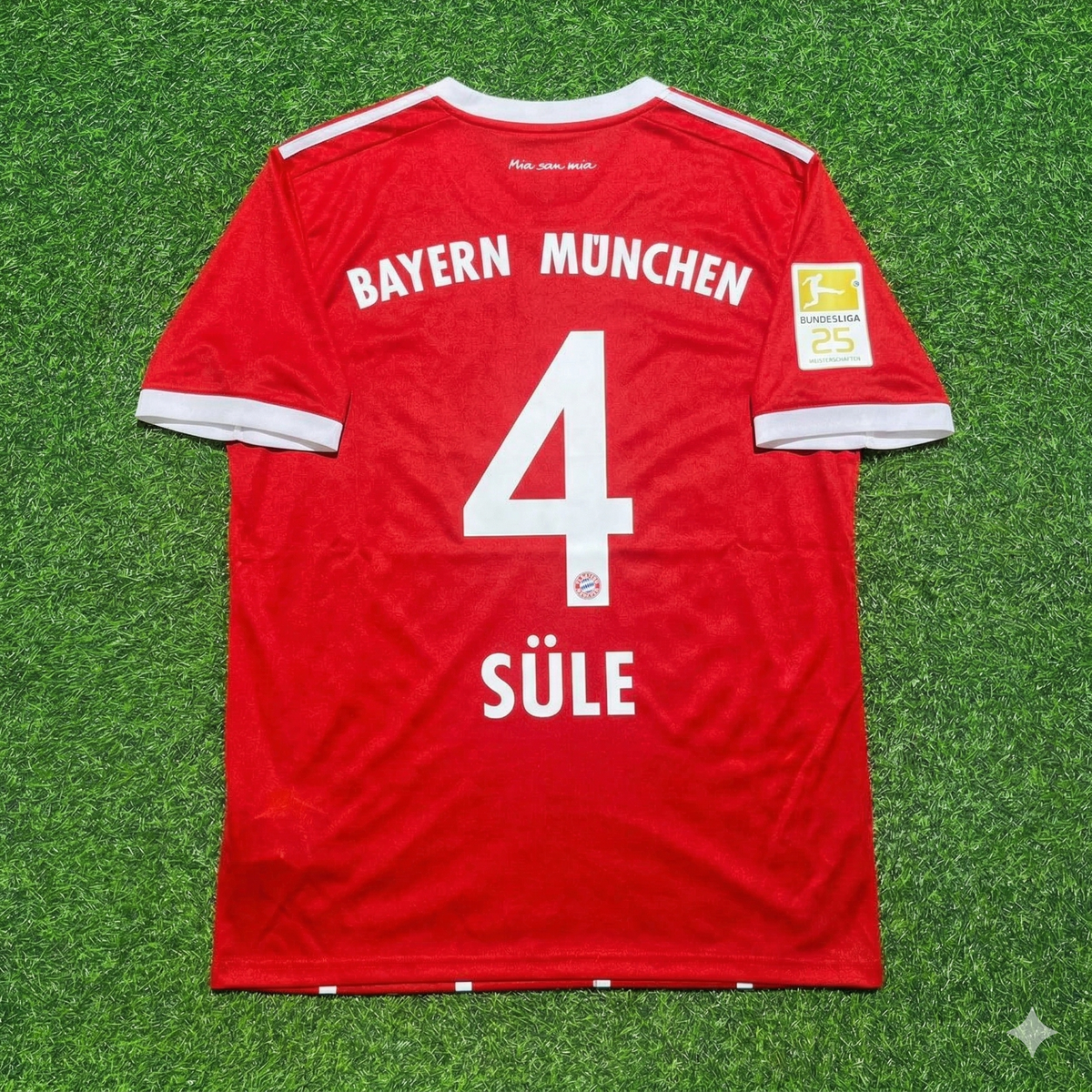 Niklas Süle Bayern Munich 2017-2018 Retro Home Jersey