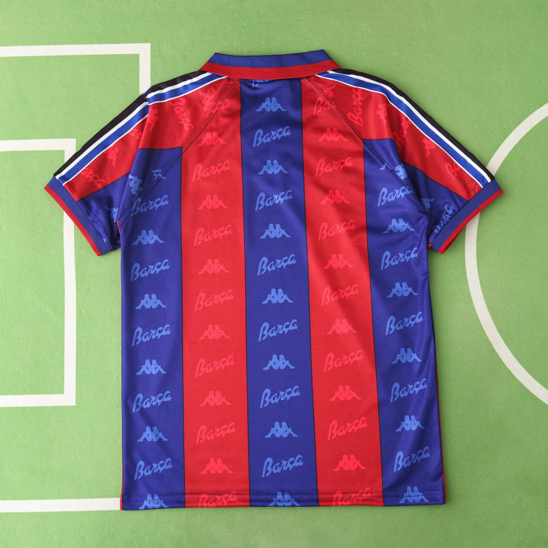 Barcelona 1996 Season Home Retro Jersey Trikot Soccer Shirt