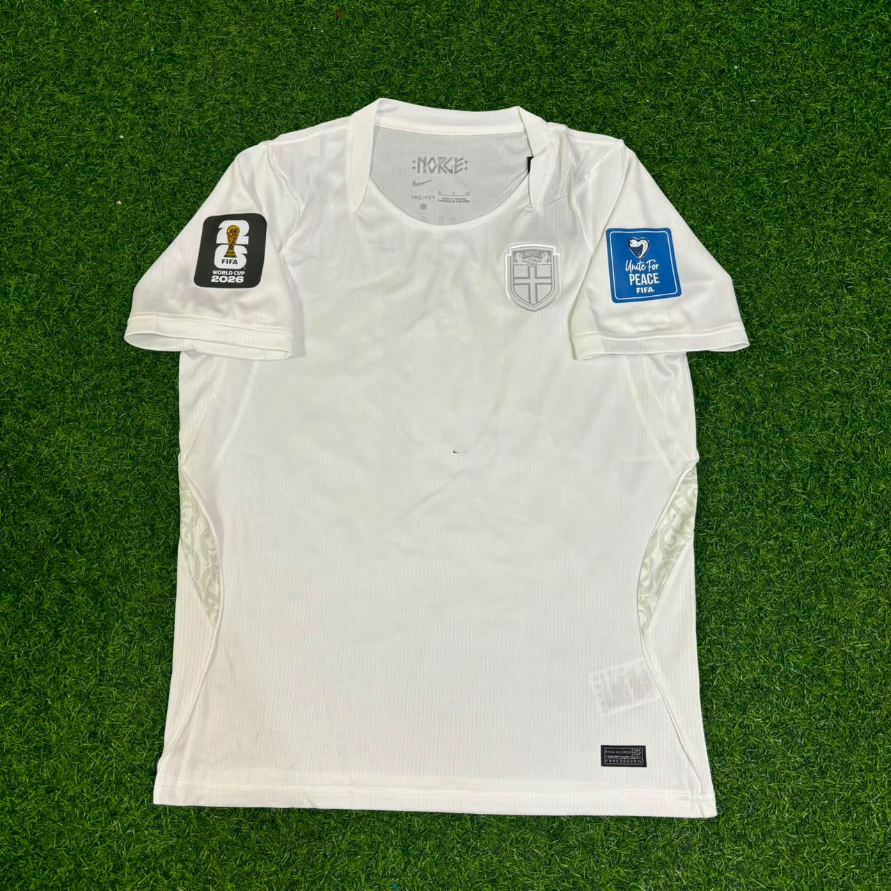 Alexander Sørloth #7 Norway 2026 World Cup White Football Jersey