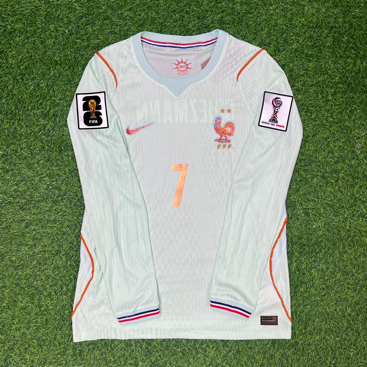Antoine Griezmann France 2026 World Cup Away Long Sleeve Football Jersey