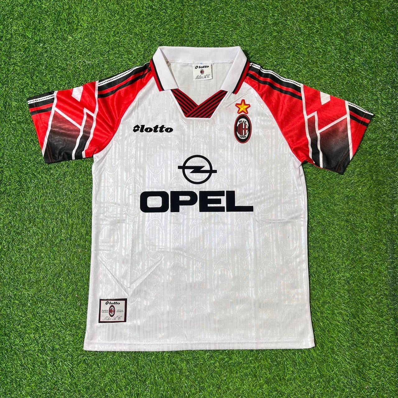 Zvonimir Boban #20 AC Milan 1997 Away Retro Football Jersey