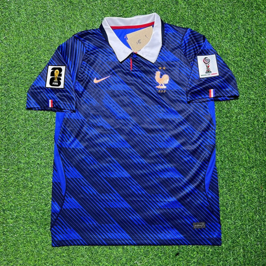 Manu Kone #6 France Home 2026 World Cup Blue Football Jersey