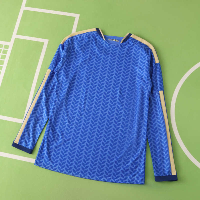 Italy 2026 World Cup Long Sleeve Jersey Trikot Maillot