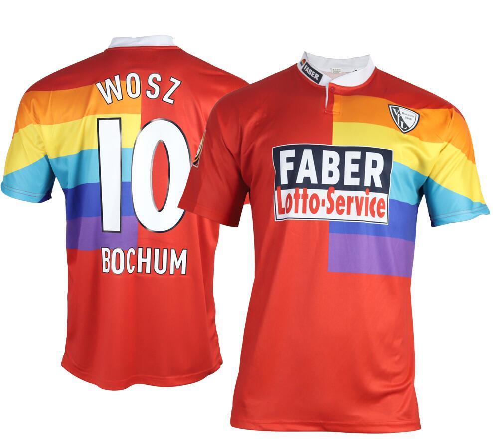 Bochum 1997/98 Blaues Heimtrikot Fußball Trikot