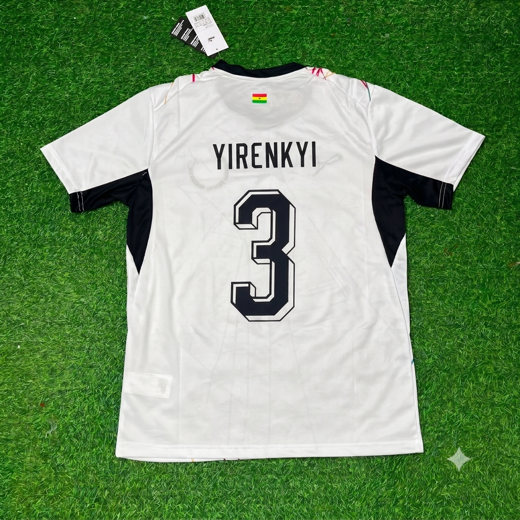 Caleb Yirenkyi Ghana Wereldkampioenschap 2026 Nationaal Voetbalshirt