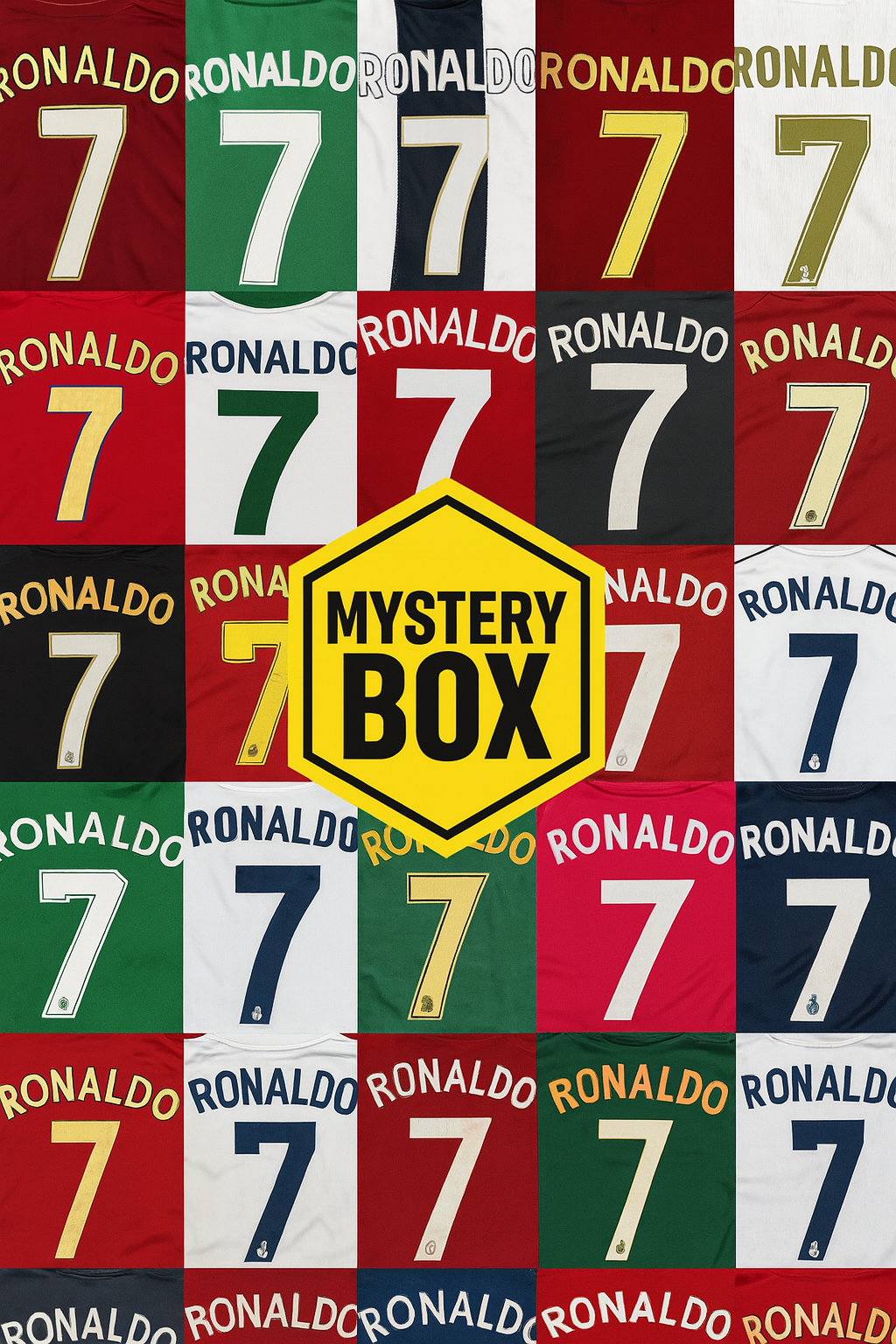 Cristiano Ronaldo Mystery Box - Mystère Maillot Soccer Shirt