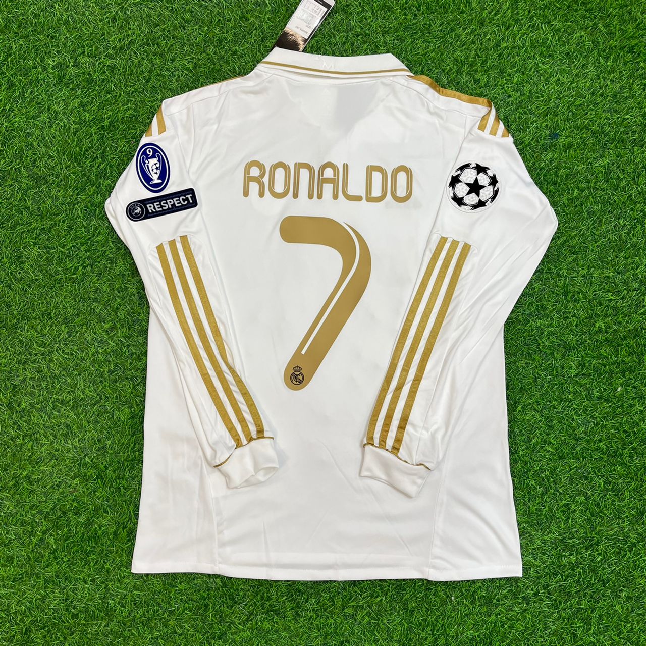 Cristiano Ronaldo 2011 Golden Font Football Jersey