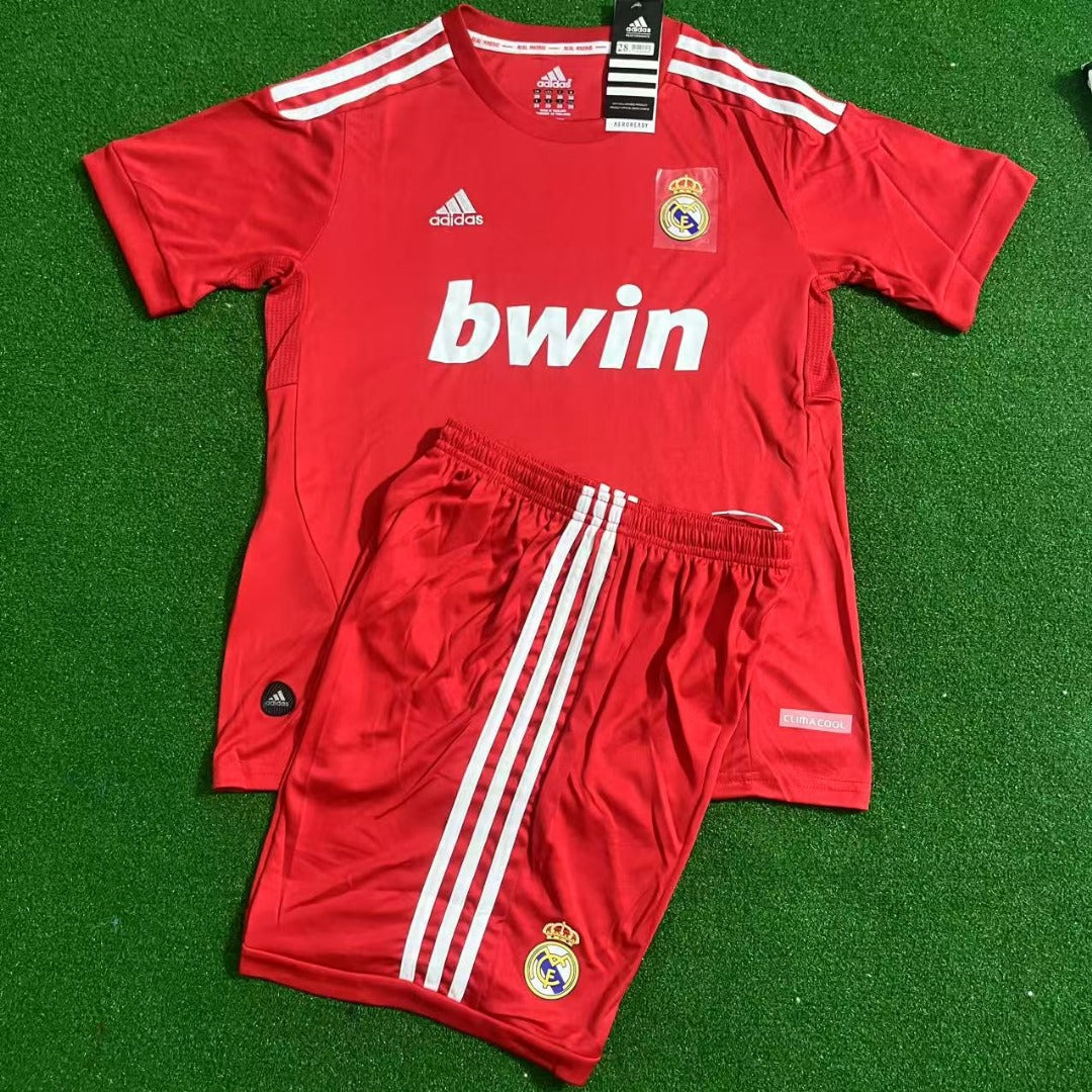 Cristiano Ronaldo Real Madrid Red Kids Kit Jersey Soccer Shirt KinderTrikot