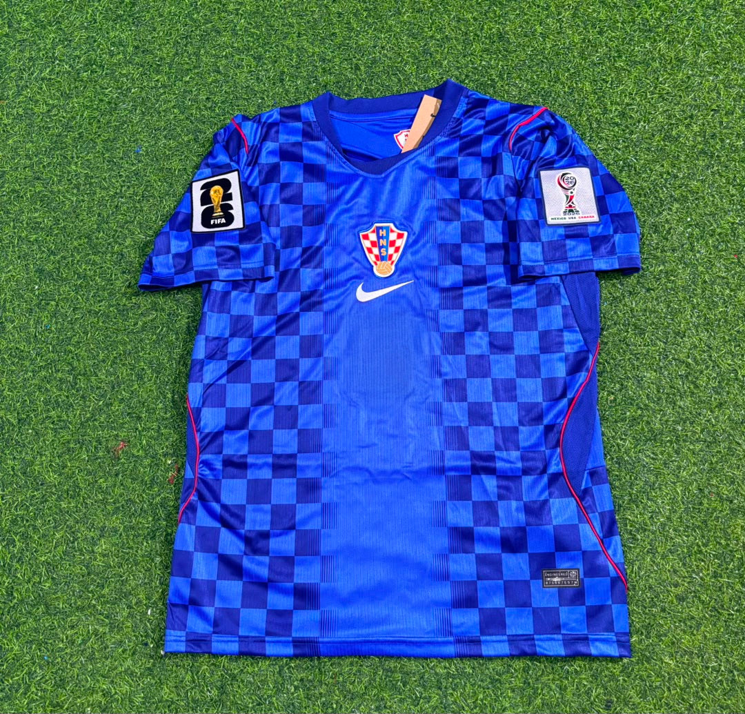 Ivan Perisic Croatia 2026 World Cup Away Blue Football Jersey