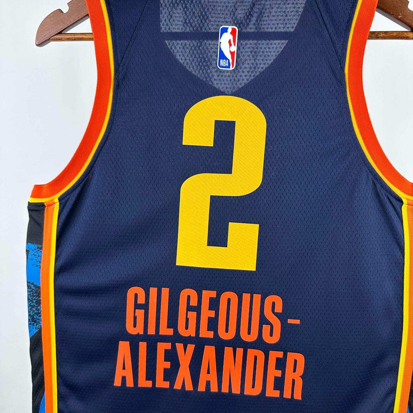 Sga Gilgeous- Alexander Oklahoma City Thunder Nba jersey Soccer Shirt