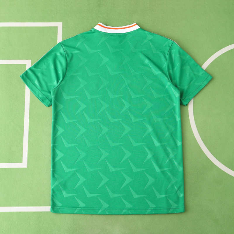 Ireland 1990 Season Home Retro Jersey Kit Soccer Trikot Maillot Maglia