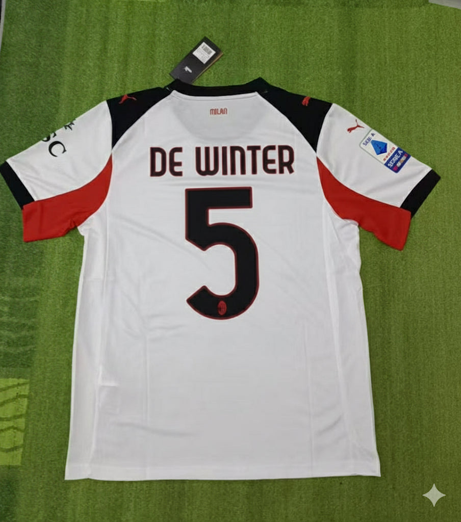 Koni De Winter Ac Milan New Season Jersey Trikot Maillot