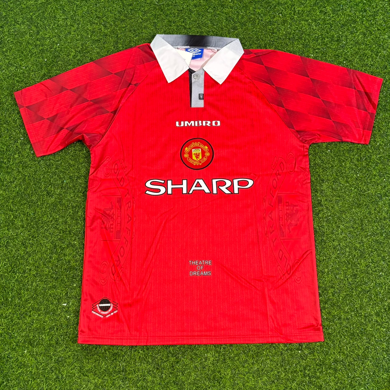 Eric Cantona Manchester United 1996-1998 Retro Football Jersey
