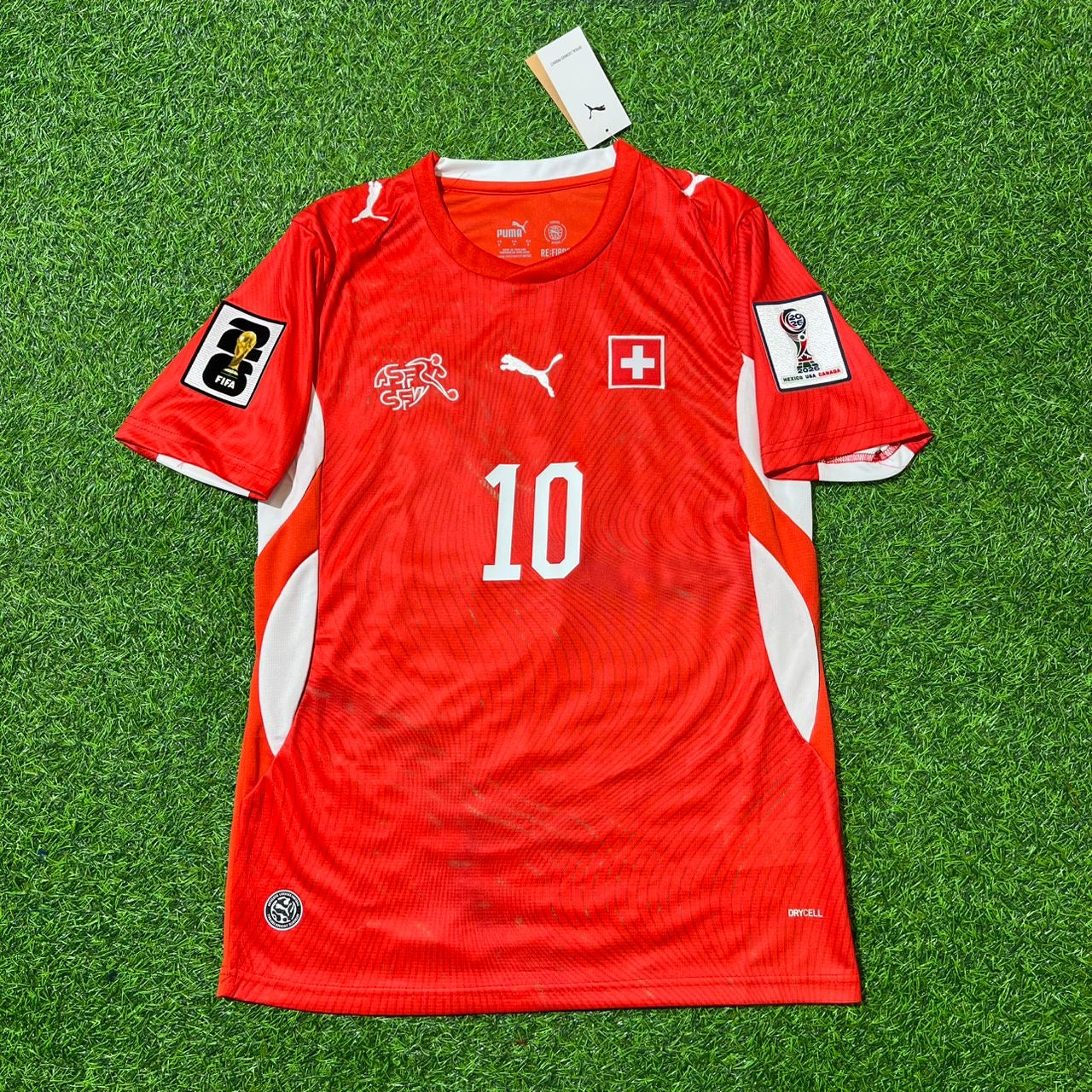 Granit Xhaka 10- Switzerland 2026 World Cup Kit Jersey Trikot Maillot