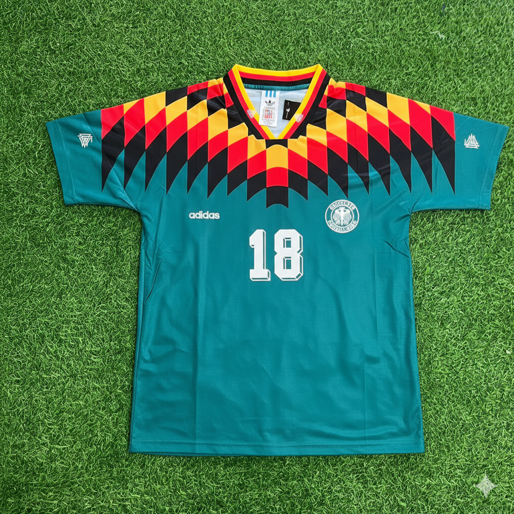 Jürgen Klinsmann Germany Deutschland 1994 World Cup Jersey Trikot