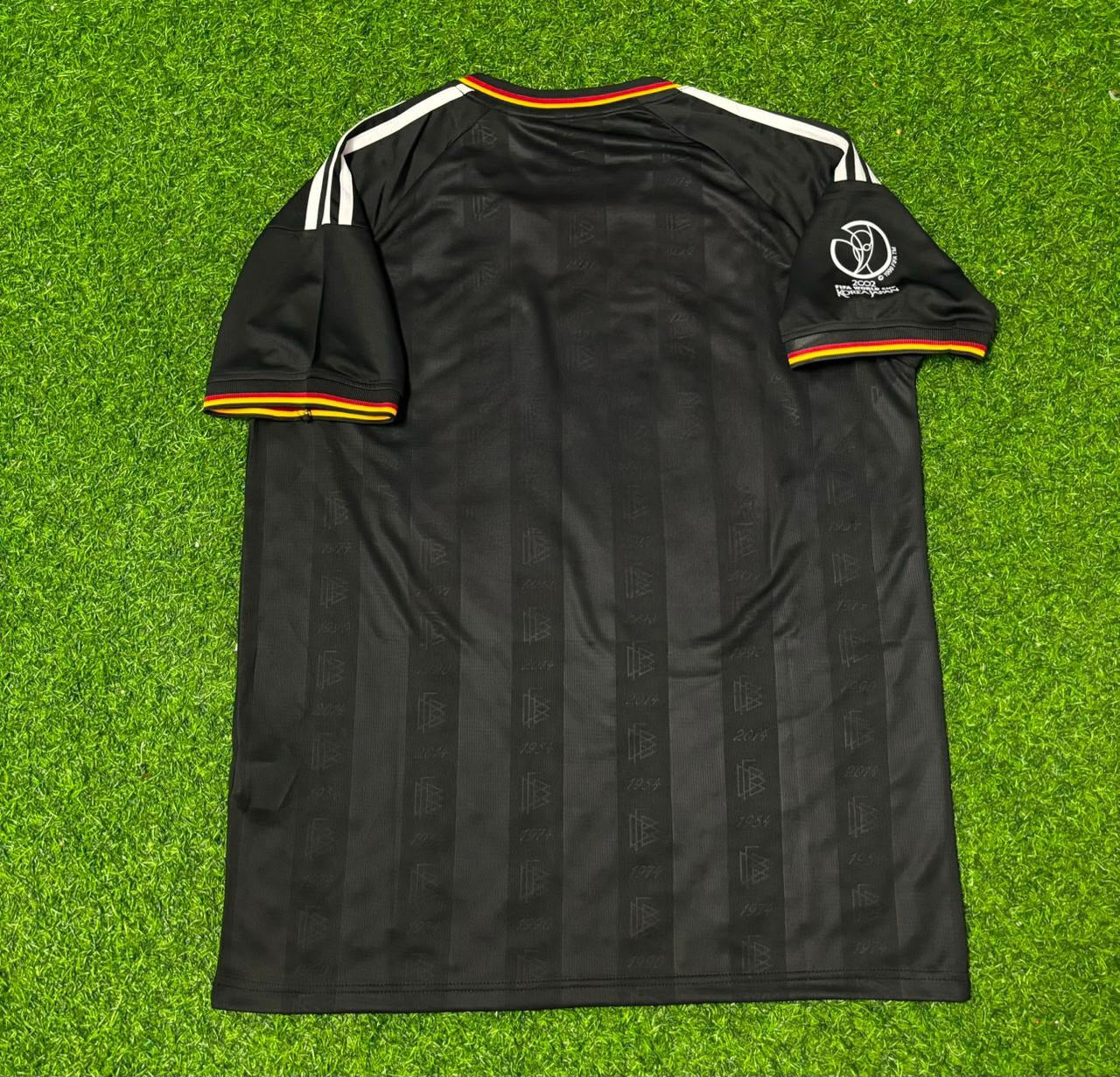 Germany 2002 World Cup Black Special Retro Football Jersey