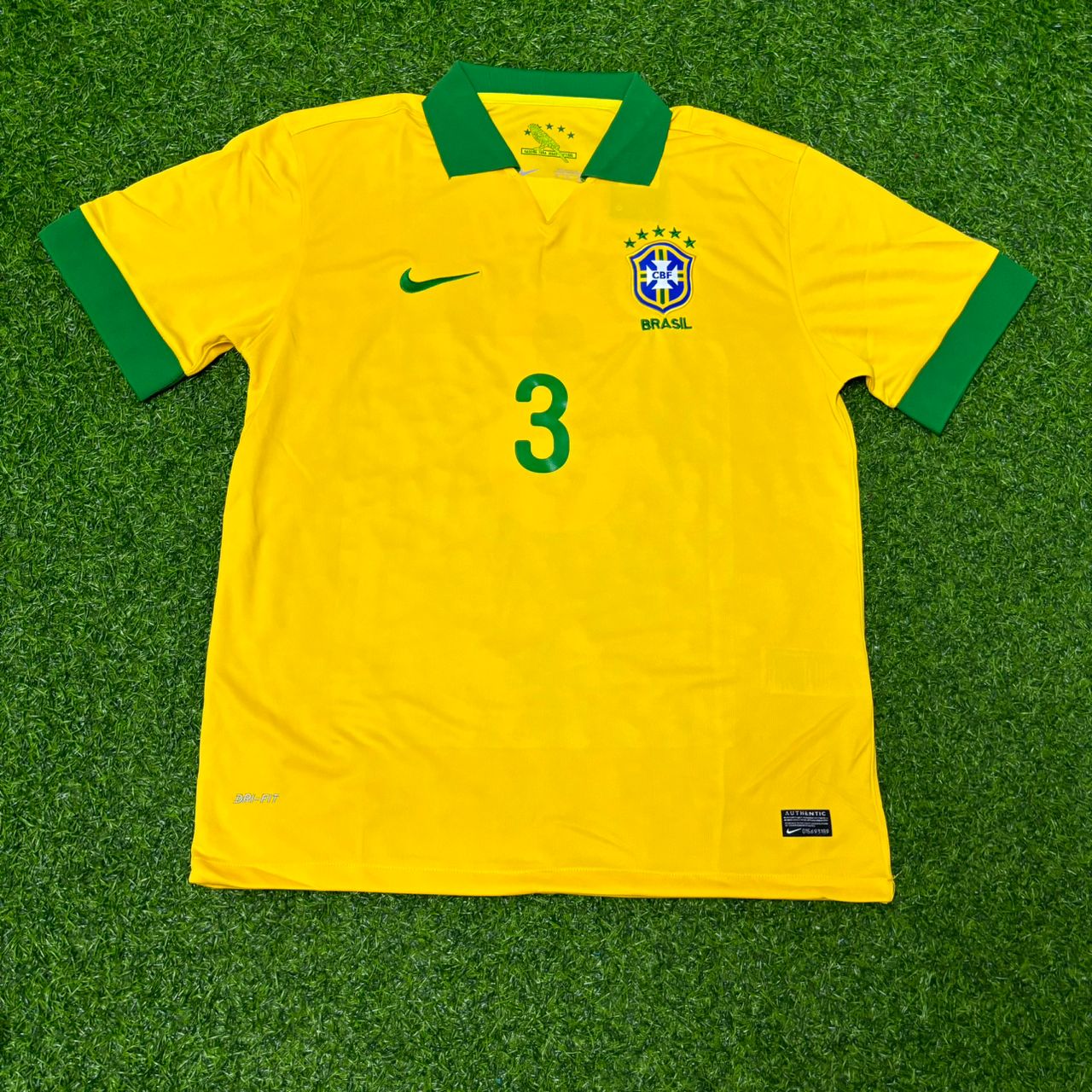 Lucio Brazil Retro Football Jersey Kit