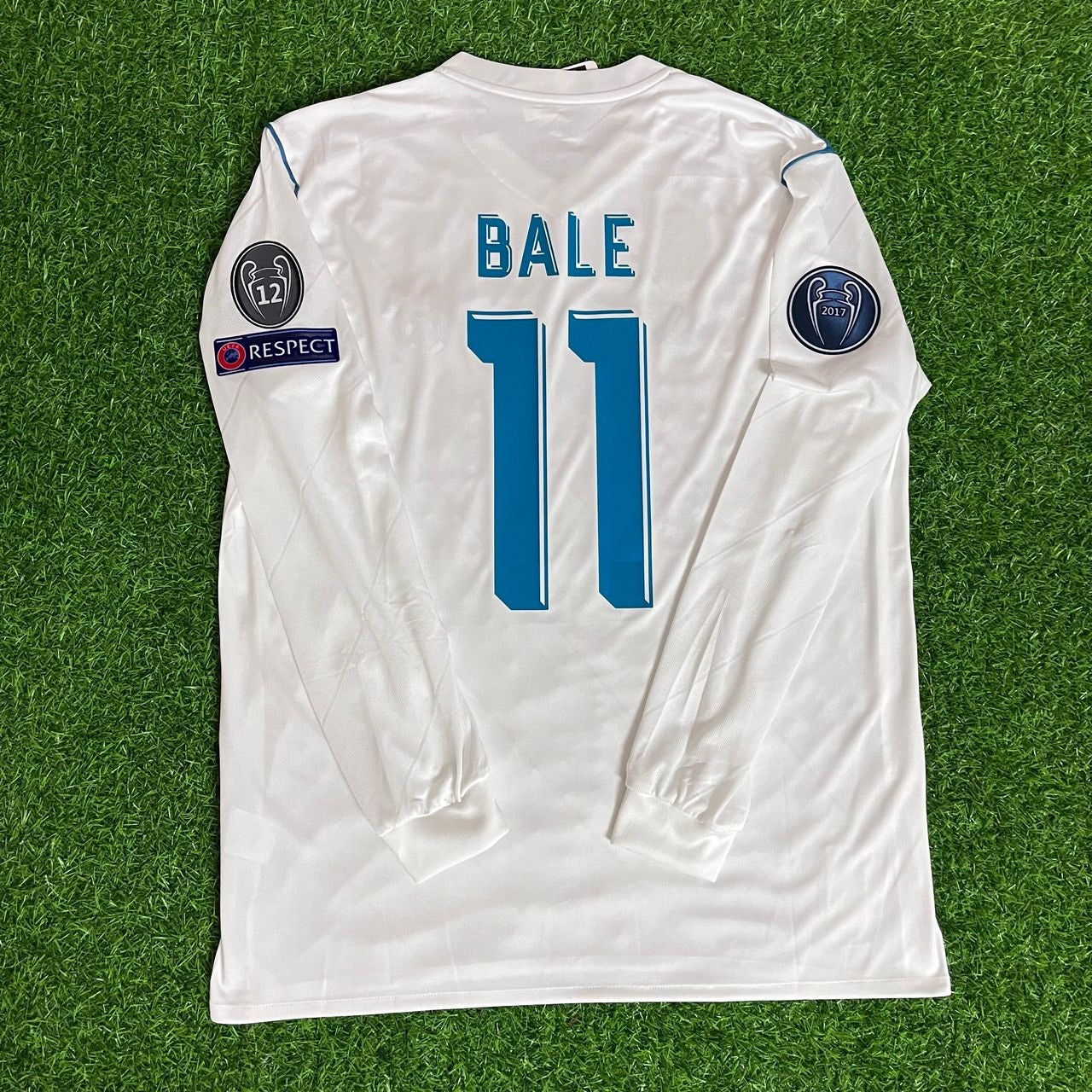 Gareth Bale Real Madrid Champions League Final Jersey Soccer Shirt