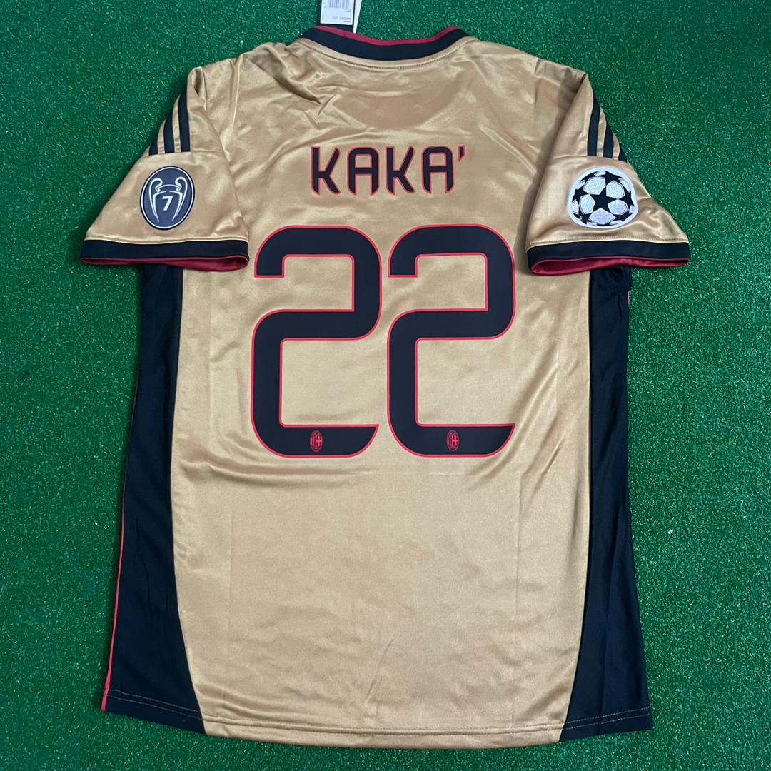 Kaká Leite 22 - AC Milan 2013/2014 Red Black Retro Jersey Trikot