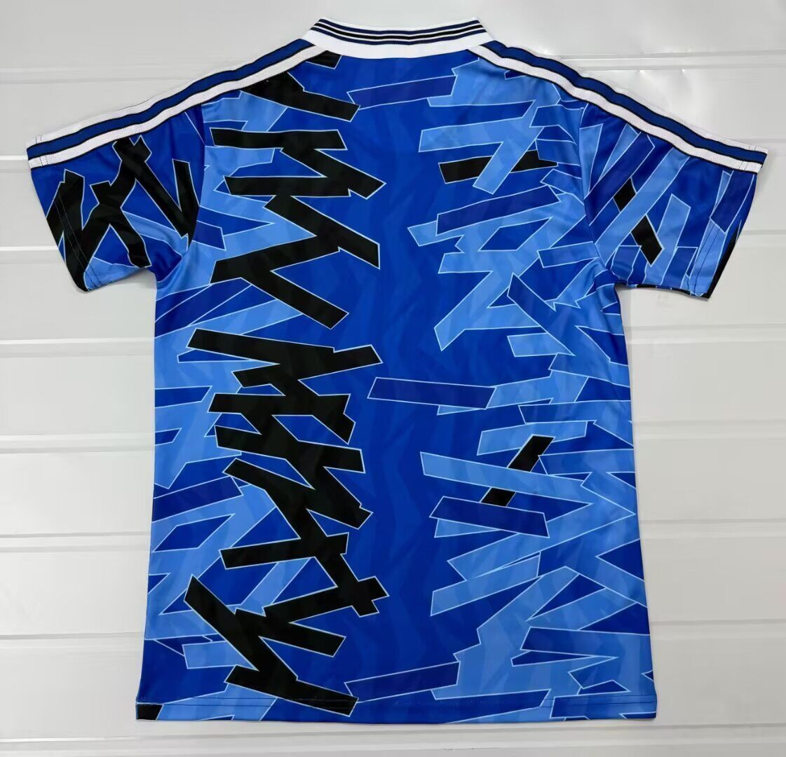 FC Schalke 04 1993/94 Blaues Heimtrikot Retro Fußball Trikot