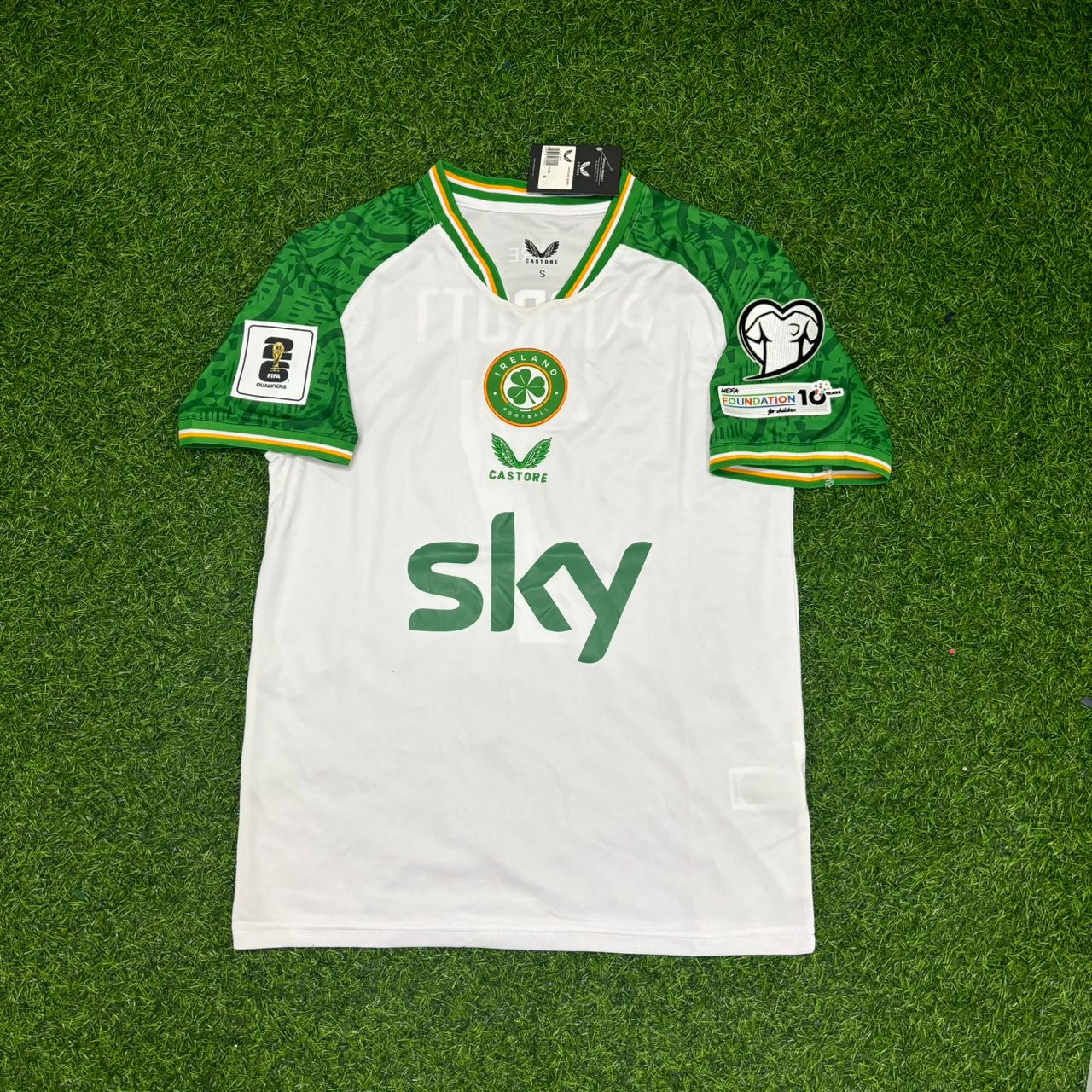 Ireland Troy Parrott World Cup Football Jersey