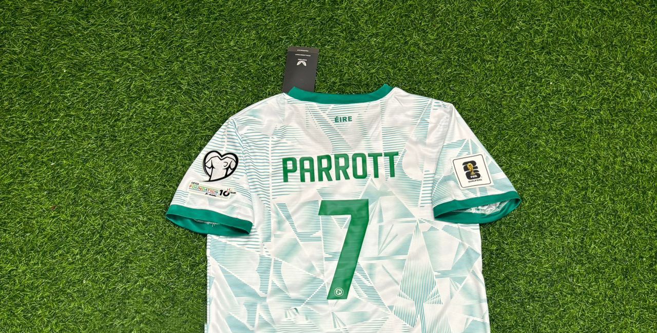 Troy Parrott Ireland Éire National Team Football Jersey Kit