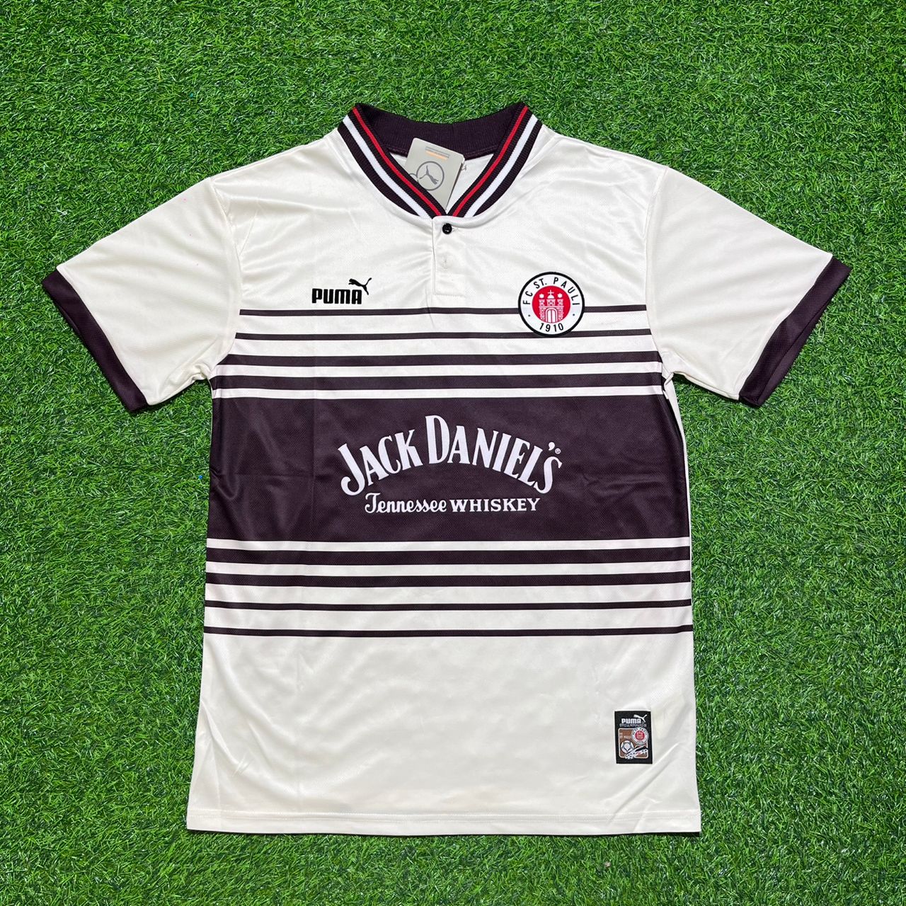 Connor Metcalfe St. Pauli Special Retro Football Trikot Jersey