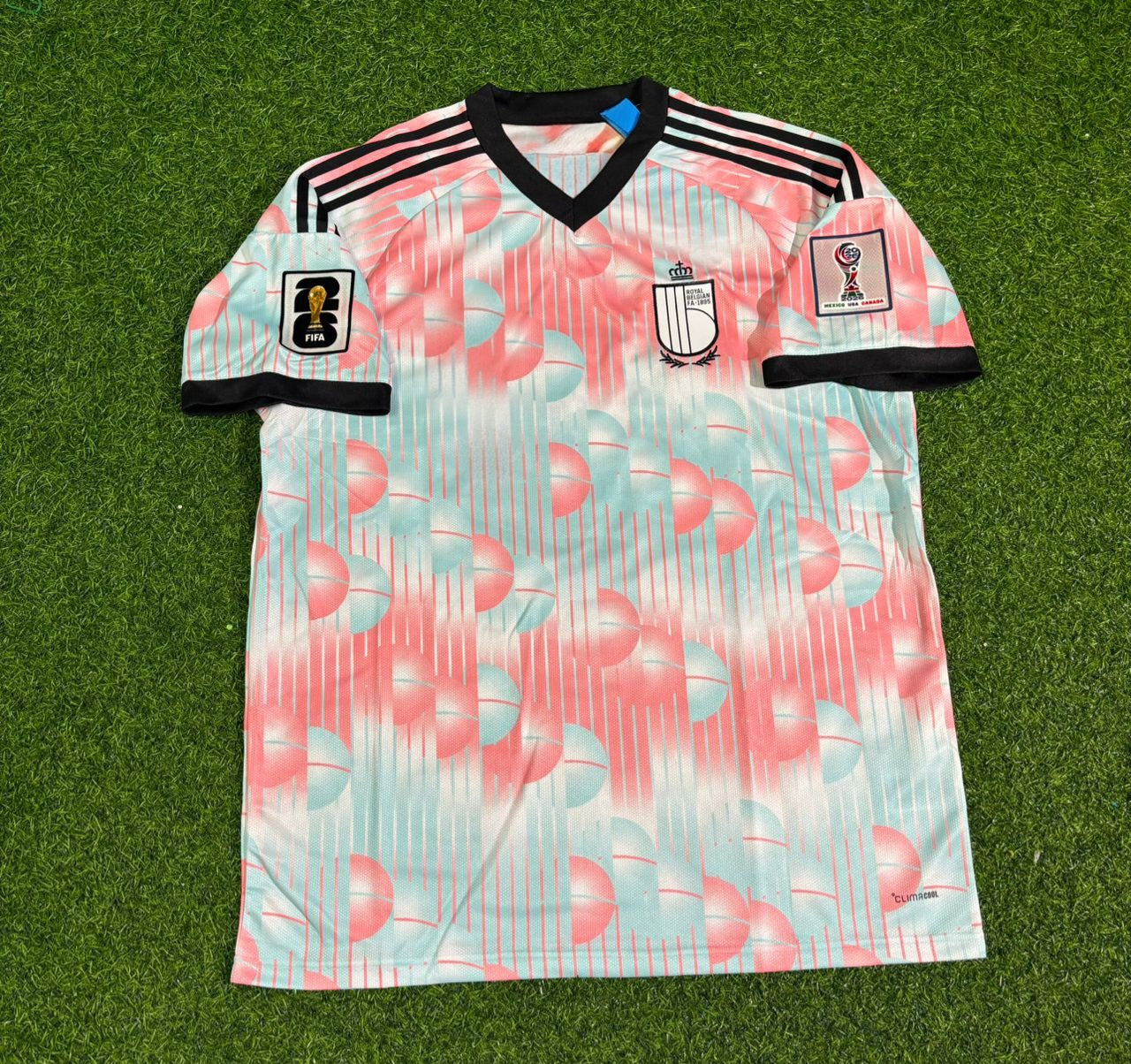 Alexis Saelemaekers #17 Belgium 2026 World Cup Home Football Jersey